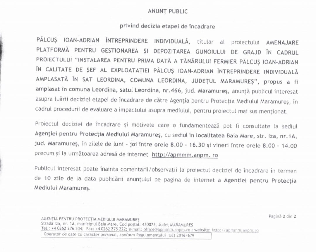 Anunț publicitar 24.07.2024