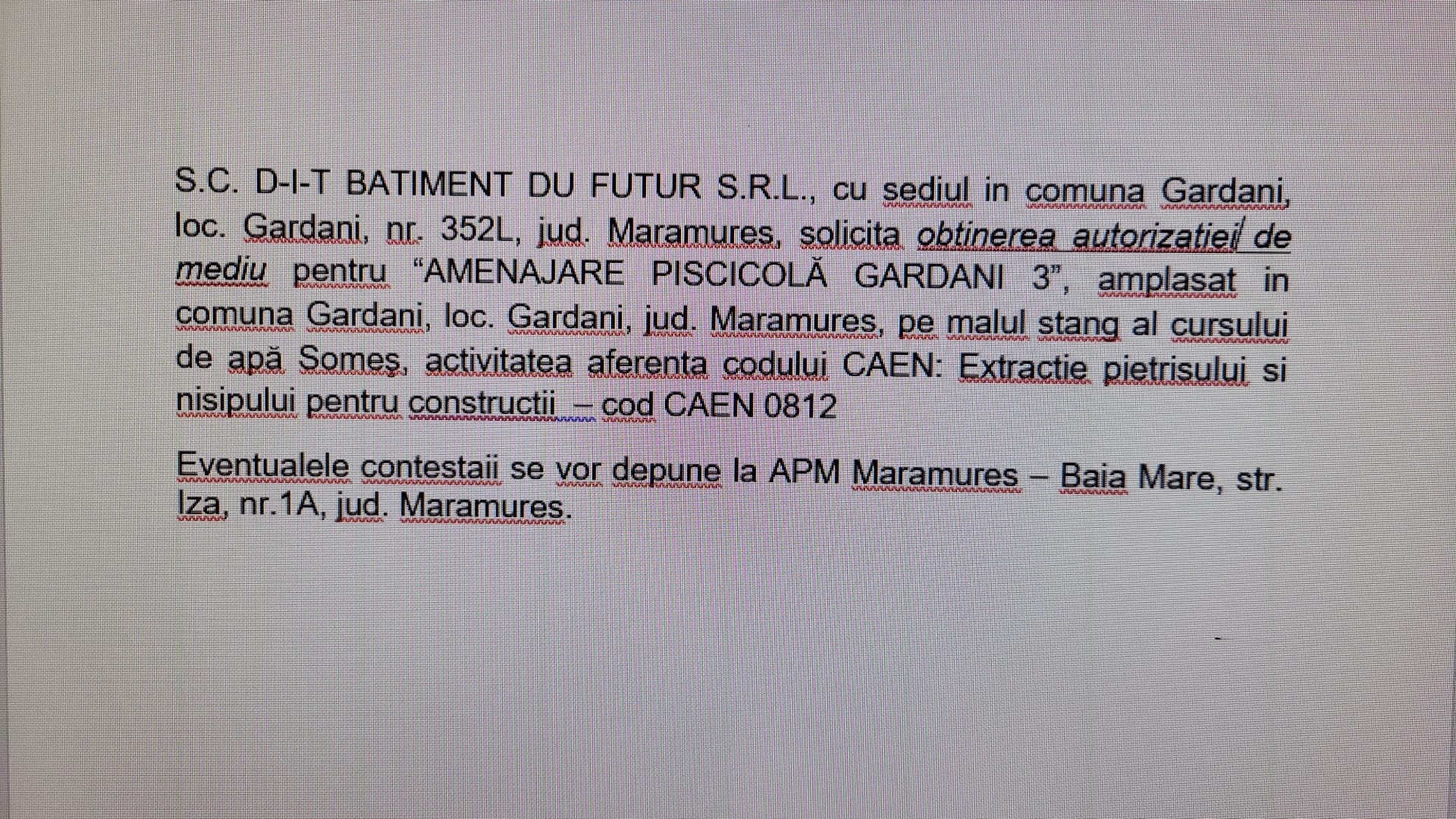 Anunţ publicitar 09.09.2024