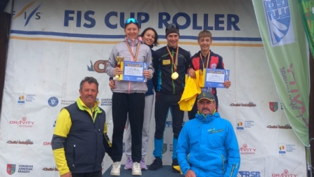 Sportivi din cadrul CSS Baia Sprie, pe podium la Campionatul Național de Schi Fond Role
