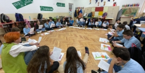 Elevii Școlii „Avram Iancu” au sărbătorit Ziua Mondială a Educației