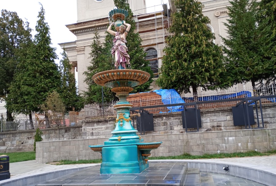 Fântâna lui Stoll, bijuteria simbol a orașului Baia Sprie