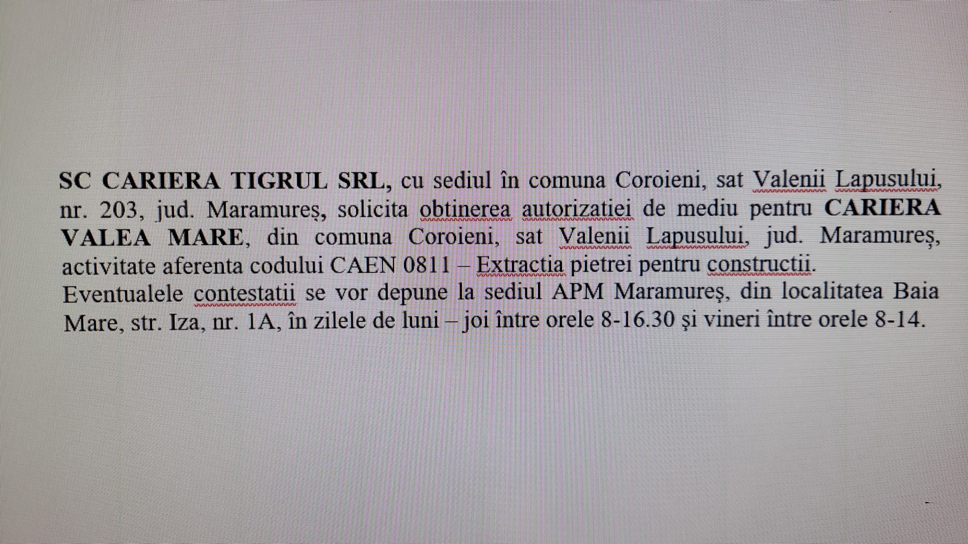 Anunț publicitar 20.07.2024