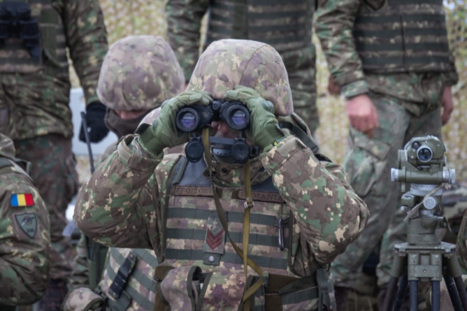 Exerciții militare în Maramureș
