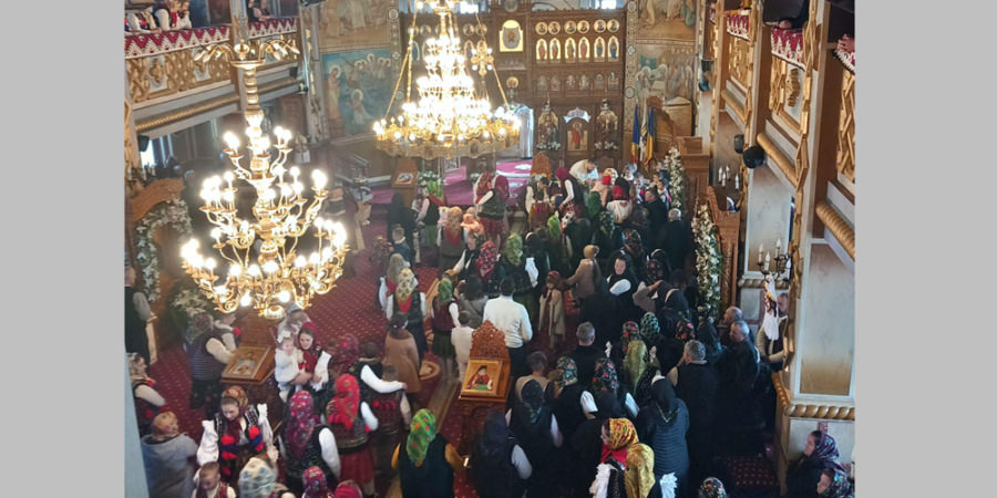 A fost hramul bisericii din Ieud Centru