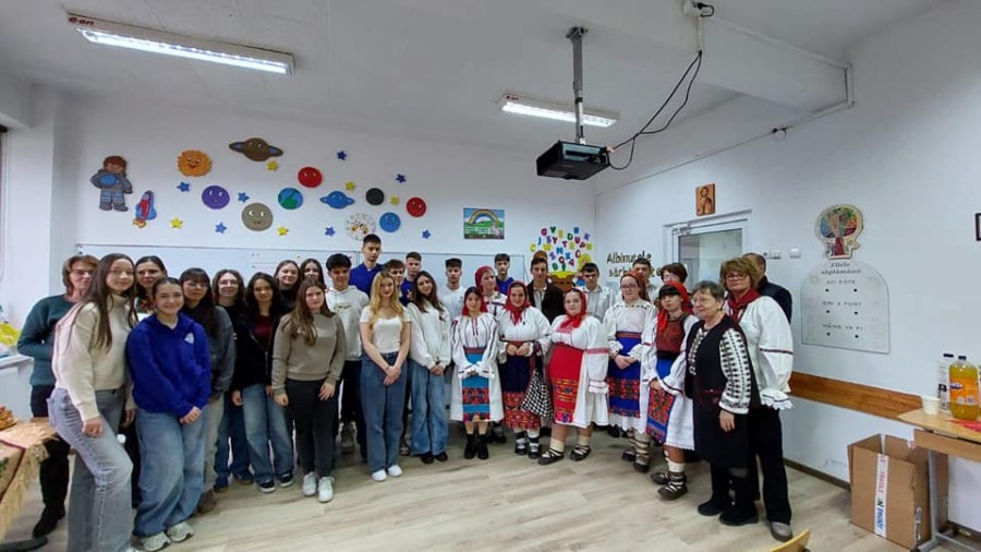 Liceul Tehnologic ”Grigore C. Moisil” din Târgu Lăpuș, gazdă pentru un grup de elevi din Dej