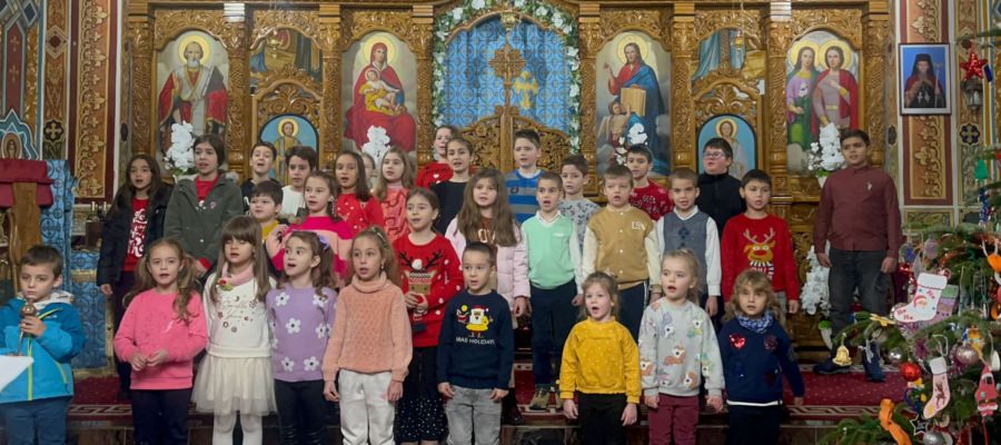 Concert de colinde la biserica „Sfinții Arhangheli Mihail și Gavriil” din Baia Mare