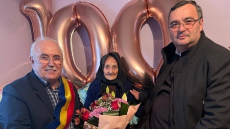 Florica Pop din Asuaju de Sus a împlinit 100 de ani
