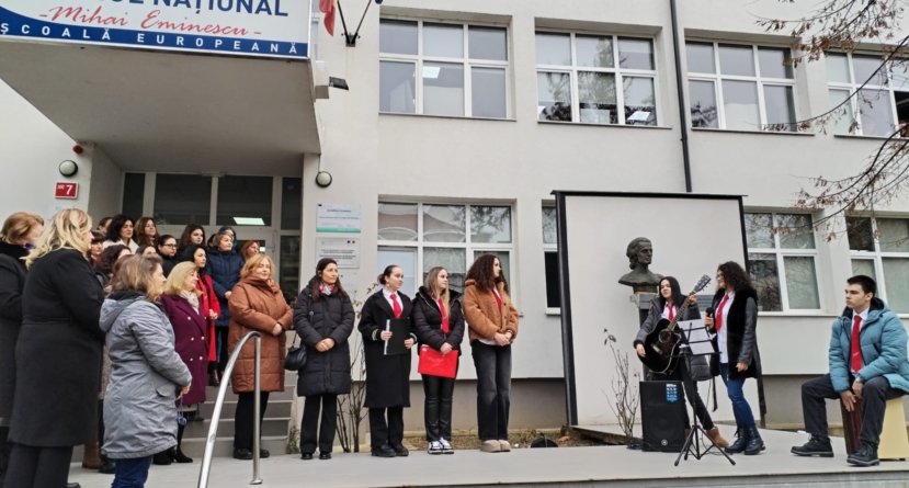 Colegiul „Mihai Eminescu” Baia Mare și-a sărbatorit patronul spiritual