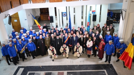 Solemnități oficiale organizate la Palatul Administrativ din Baia Mare de Mica Unire