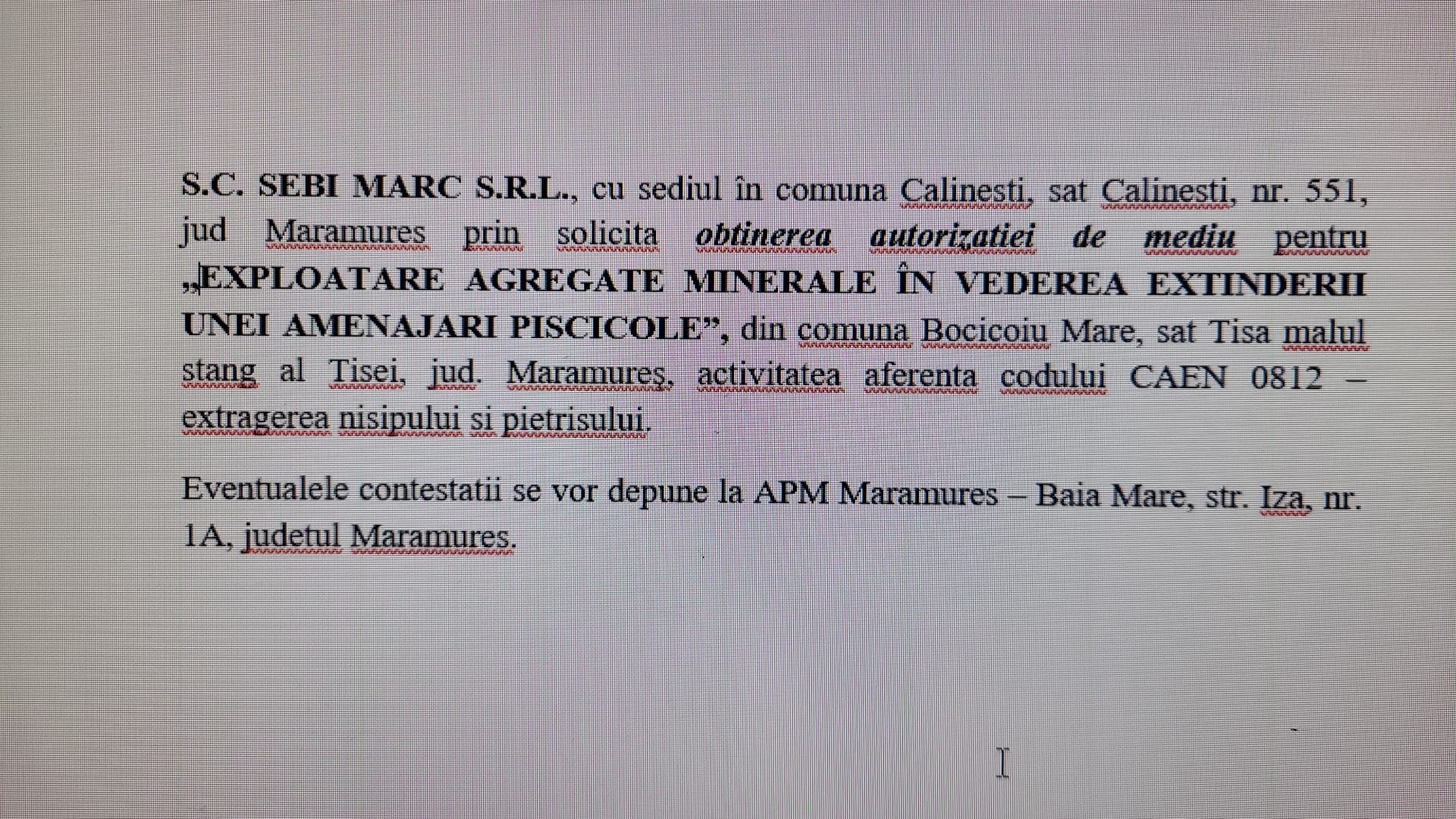 Anunț publicitar 14.01.2025