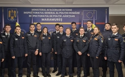 Ucenici polițiști în practică la IPJ Maramureș