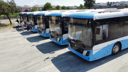 Autobuzele electrice intră în circulație la Târgu Lăpuș începând cu 1 aprilie