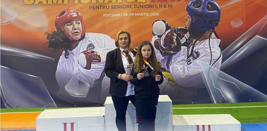 Antonia Marian din Coaș, argint și bronz la Campionatul Național de Taekwondo