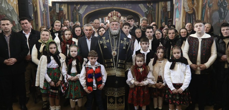 Slujire arhierească la Parohia Ortodoxă Vișeu de Mijloc