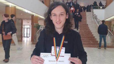 Solomon Marcus Rad de la Liceul Teoretic ,,Bogdan-Vodă” Vișeu de Sus s-a calificat la faza națională a Olimpiadei de Matematică