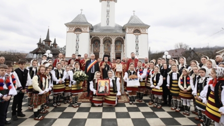 A fost hram la Parohia „Buna Vestire” din Ieud-Centru