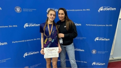 Atletism: Maria Botiz din Ruscova, vicecampioană națională