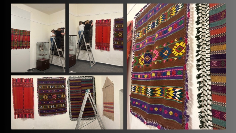 La Muzeul Maramureșan din Sighetu Marmației a început montajul expoziției „Tehnici tradiționale de realizare a covoarelor, în România și Republica Moldova”