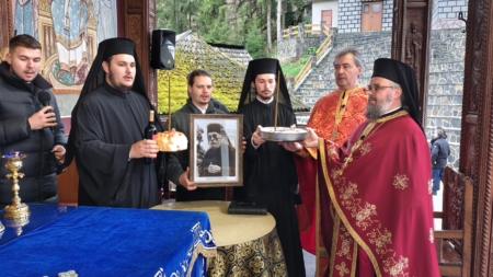 Parastas pentru Monahul Nicolae Delarohia la împlinirea a 36 de ani de la trecerea la cele veșnice