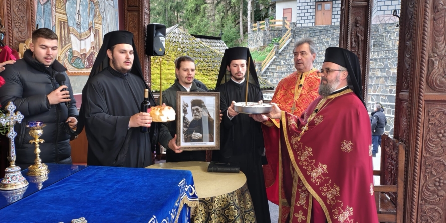 Parastas pentru Monahul Nicolae Delarohia la împlinirea a 36 de ani de la trecerea la cele veșnice