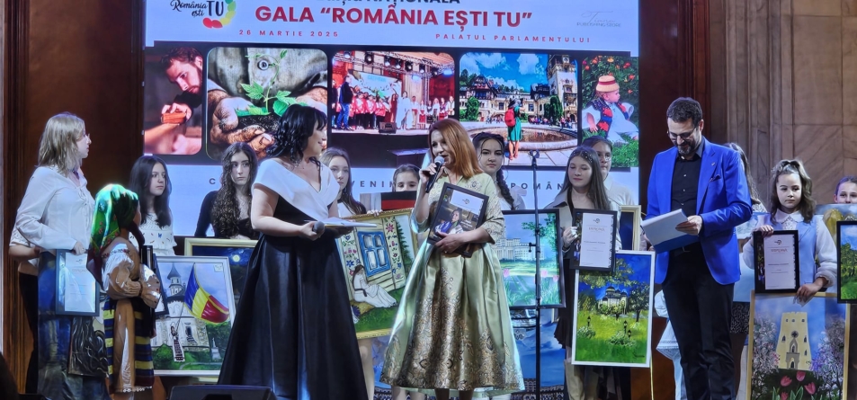 Prof. Irina Doce, ambasador al Maramureșului în cadrul proiectului „România ești TU”, a câștigat trofeul în cadrul Galei Naționale (lll) împreună cu micii artiști din cadrul Cercului de pictură Borșa-Vișeu de Sus