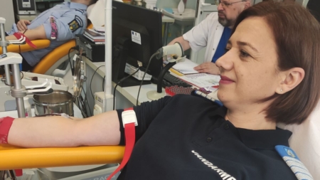 O nouă campanie de donare de sânge a jandarmilor maramureșeni
