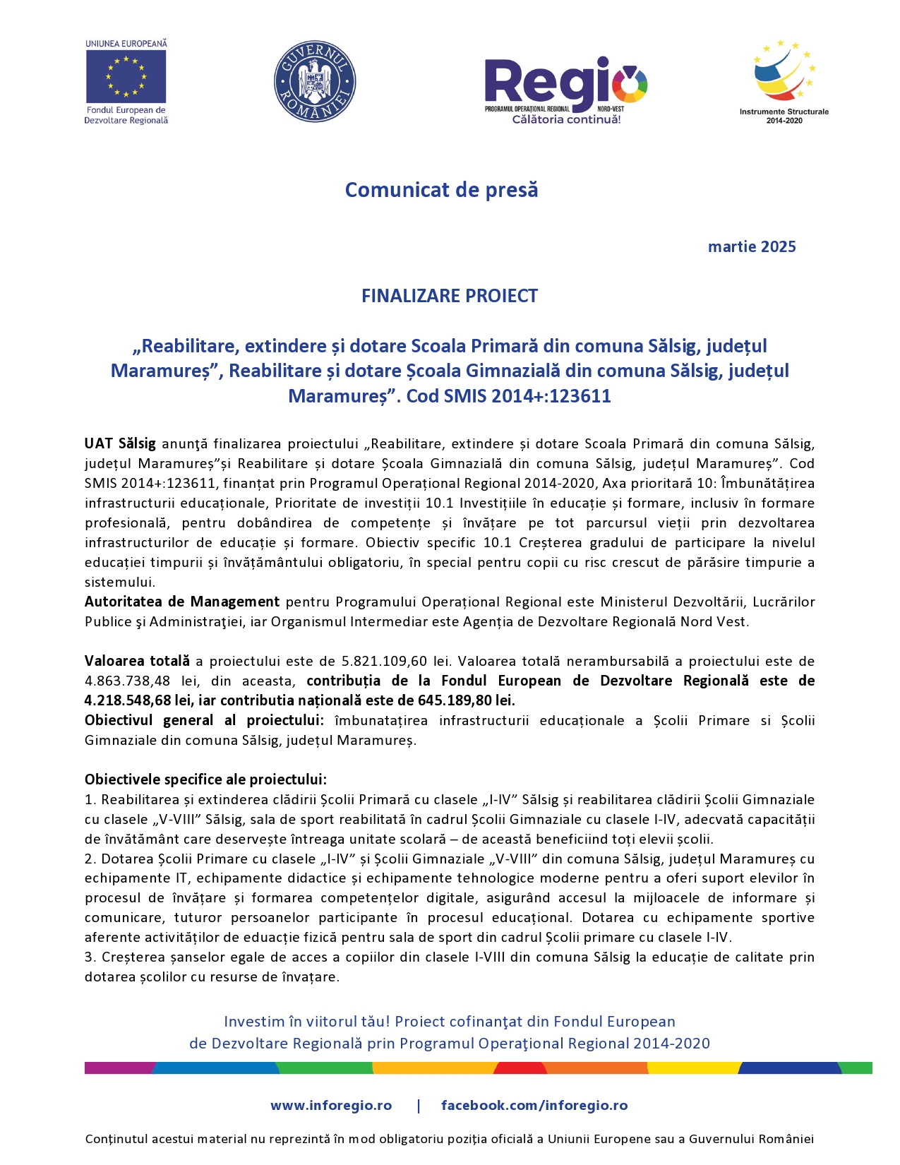 Anunț publicitar 18.03.2025