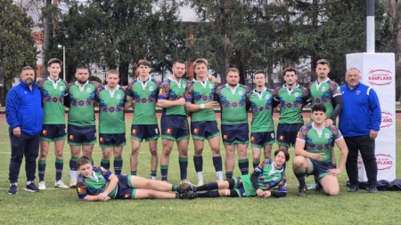 Echipa U20 a CSS 2 Baia Mare luptă pentru titlu la rugby 7s