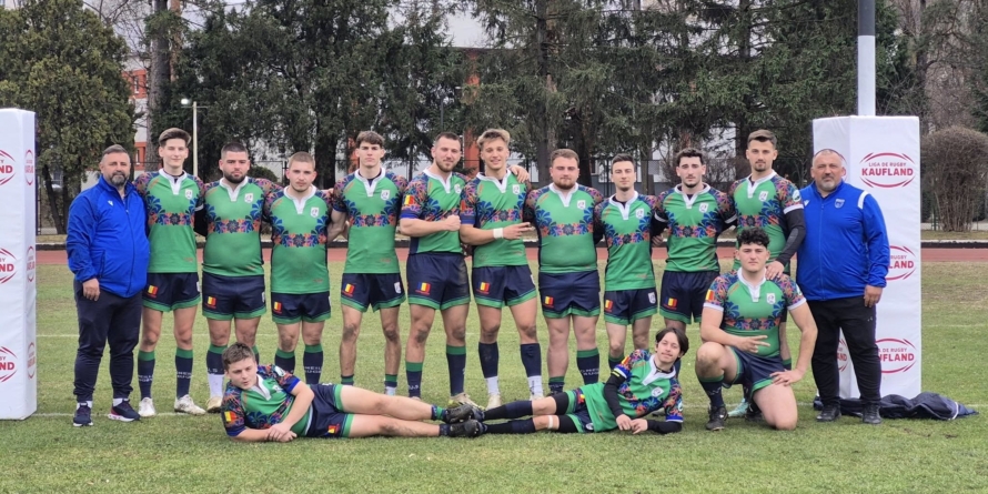 Echipa U20 a CSS 2 Baia Mare luptă pentru titlu la rugby 7s