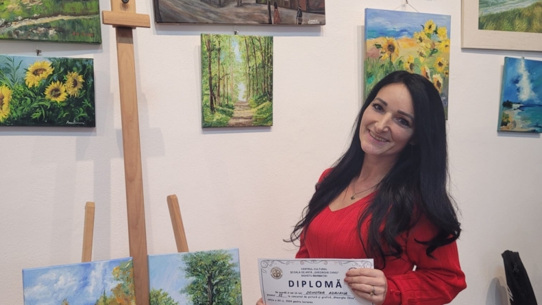 Expoziția de pictură „Dansul culorilor pe pânză” va fi vernisată la Centrul Cultural Pastoral „Sfântul Iosif Mărturisitorul” din Sighetu Marmației
