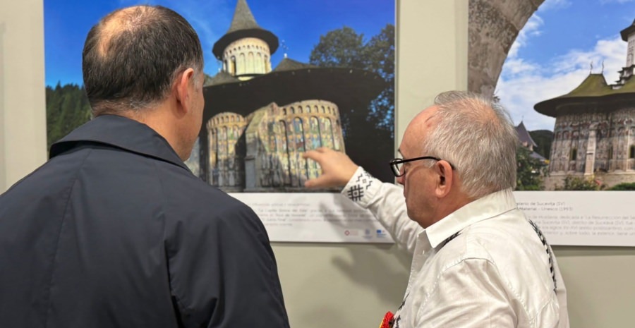 Artistul fotograf băimărean Tudorel Ilie a vernisat expoziția „COMORILE ROMÂNIEI din Patrimoniul Cultural Mondial UNESCO” în orașe importante din Spania