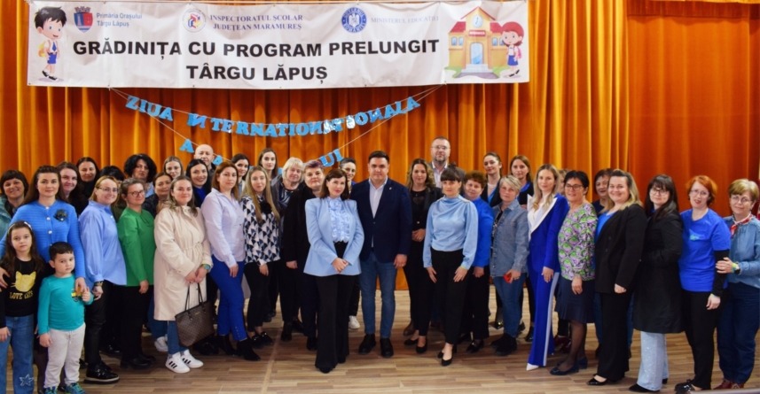 Grădinița cu Program Prelungit Târgu Lăpuș a organizat o sesiune specială despre solidaritate, dedicată copiilor cu autism și familiilor acestora