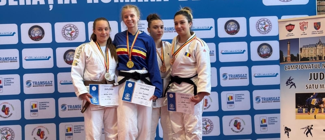 Băimăreanca Anamaria Suciu, locul I la Campionatul Național Individual de Judo Tineret U23