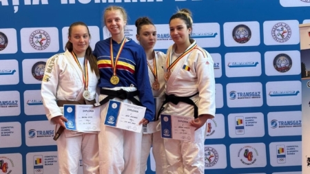 Băimăreanca Anamaria Suciu, locul I la Campionatul Național Individual de Judo Tineret U23
