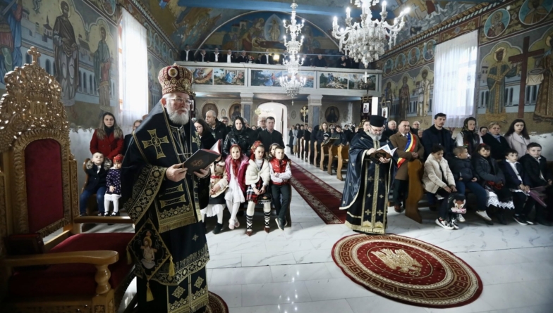 Slujire arhierească la Parohia Ortodoxă Băsești