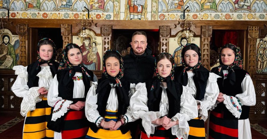 Priceasna „La Tine vin, Iisuse iar” – darul a șase tinere talentate, coordonate de prof. Marius Iusco, în prag de mare praznic