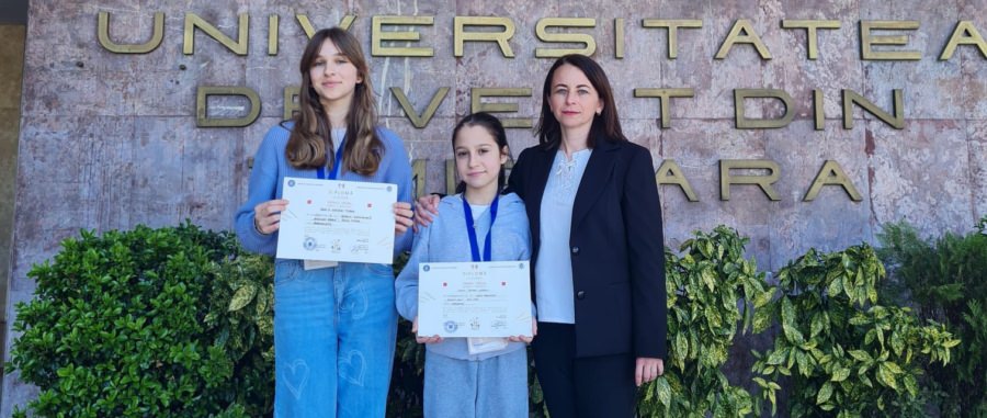 Două eleve de la Școala „Nicolae Iorga” Baia Mare, premii speciale la Olimpiada națională de limba și literatura română pentru școli/secții cu predare în limbile minorităților și pentru românii din diaspora