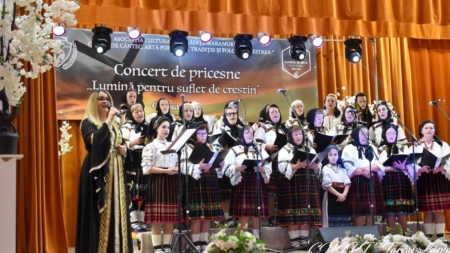 „Lumină pentru suflet de creștin” – pricesne și credință la Târgu Lăpuș, în Duminica Floriilor