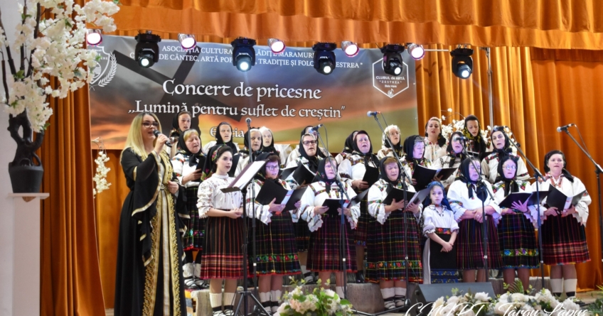 „Lumină pentru suflet de creștin” – pricesne și credință la Târgu Lăpuș, în Duminica Floriilor