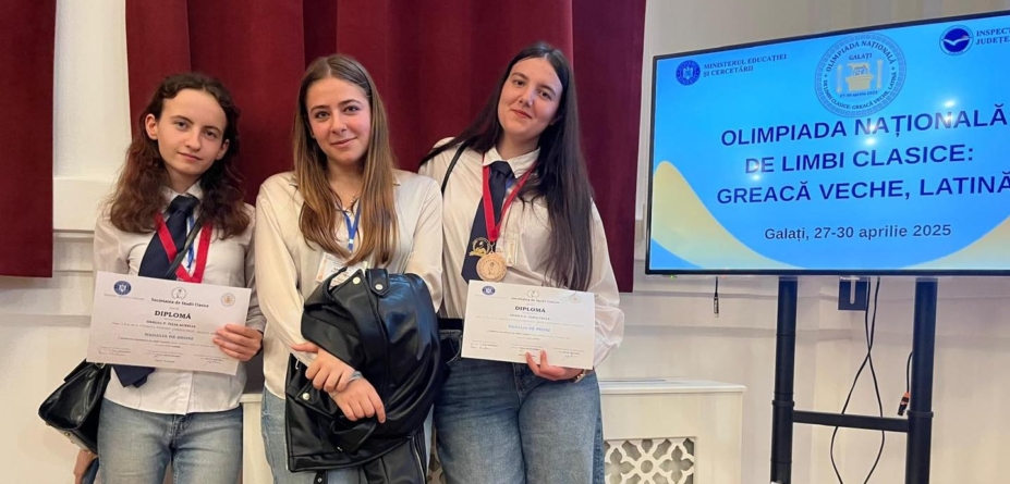 Bronz pentru lotul Maramureșului la Olimpiada Națională de Limbi Clasice
