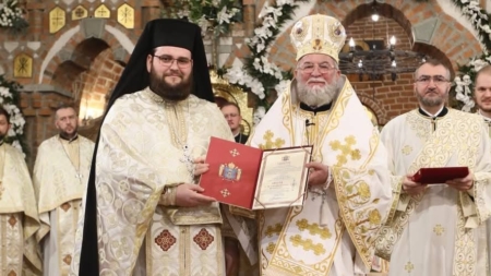 Protos. Serafim Bilț, Eclesiarhului Catedralei Episcopale din Baia Mare, distins cu Ordinul „Crucea Sfântul Iosif Mărturisitorul”