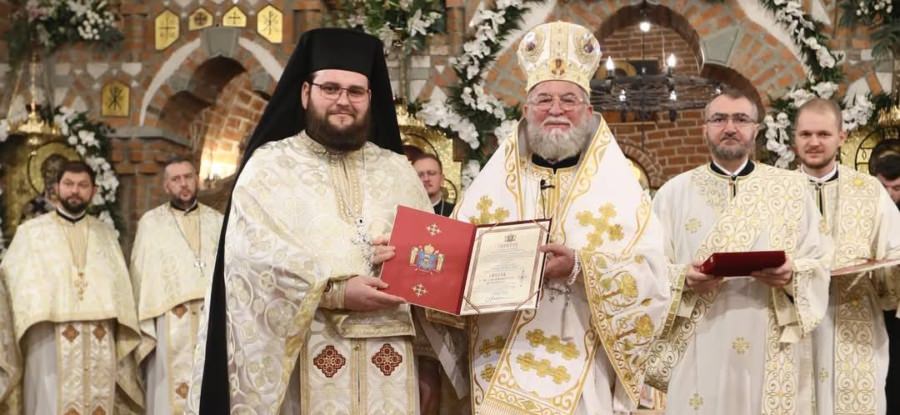 Protos. Serafim Bilț, Eclesiarhului Catedralei Episcopale din Baia Mare, distins cu Ordinul „Crucea Sfântul Iosif Mărturisitorul”