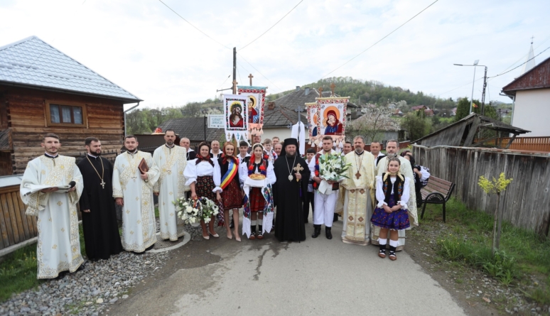 A fost hramul Parohiei „Sfântul Gheorghe” din Poienile Izei