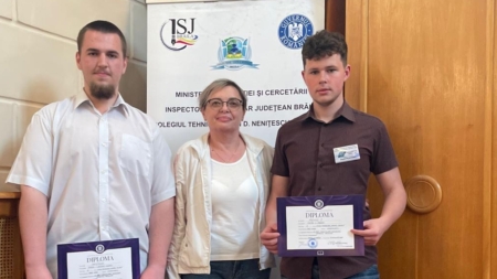 Premii obținute de elevii Liceului „Anghel Saligny” Baia Mare la Olimpiada din Aria Curriculară Tehnologii, etapa națională