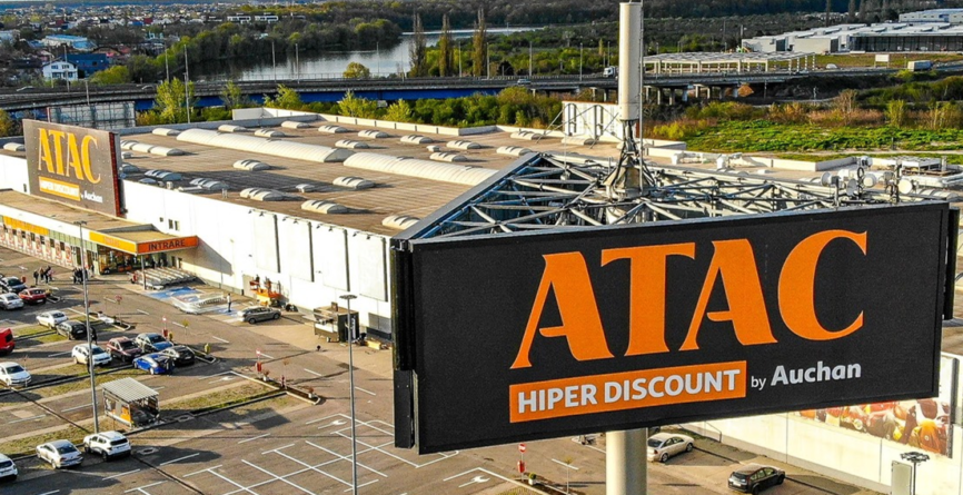 Auchan deschide un nou hipermarket cu prețuri care scad pe măsură ce pui în coș