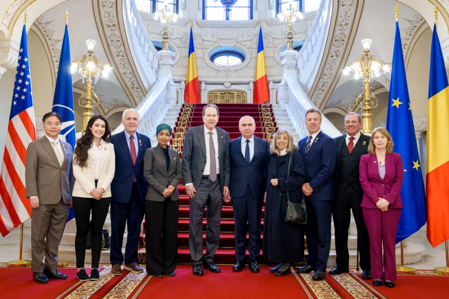 Cum a fost primită delegația Congresului SUA la București