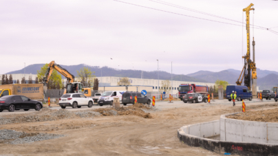 Lucrările de la pasajul Italsofa au depășit stadiul de 21%