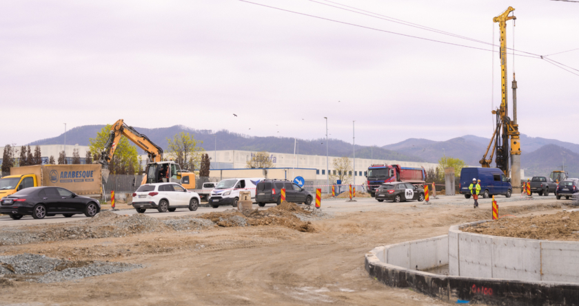 Lucrările de la pasajul Italsofa au depășit stadiul de 21%