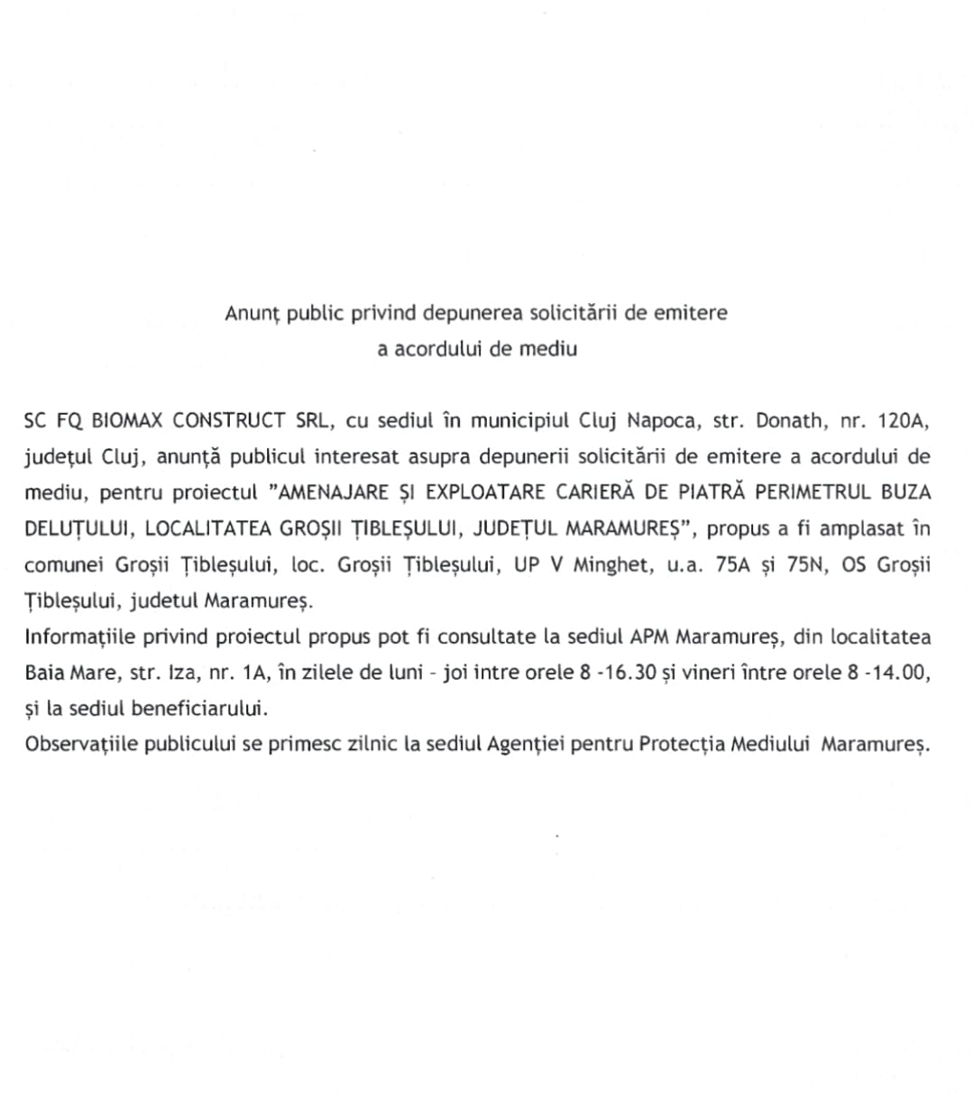 Anunț publicitar 01.04.2025