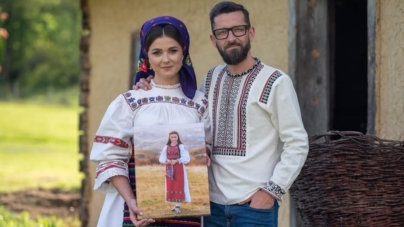 Dan Cristian Griga și Livia Neag Nistea – fotograful și modelul care promovează tradiția și frumusețea autentică a Maramureșului
